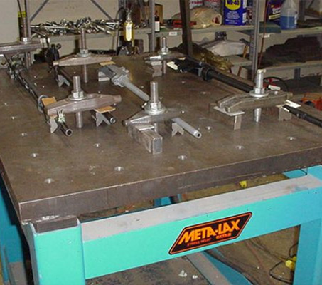 Meta-Lax® Metal Vibratory Stress Relieving Equipment & Processes | Bonal Technologies - table
